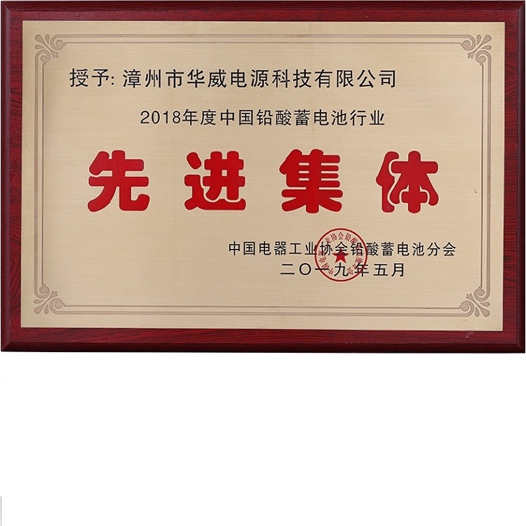 中国铅酸蓄电池行业先进集体-华体会hth中国体育
