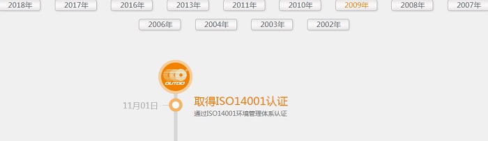  华体会hth中国体育
2009年取得ISO14001认证证书