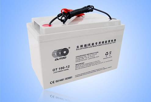 引线式太阳能专用胶体蓄电池12V100AH/OT100-12